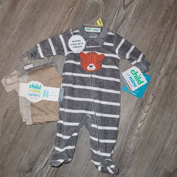 Carters preemie pajamas & bottoms - Picture 1 of 5